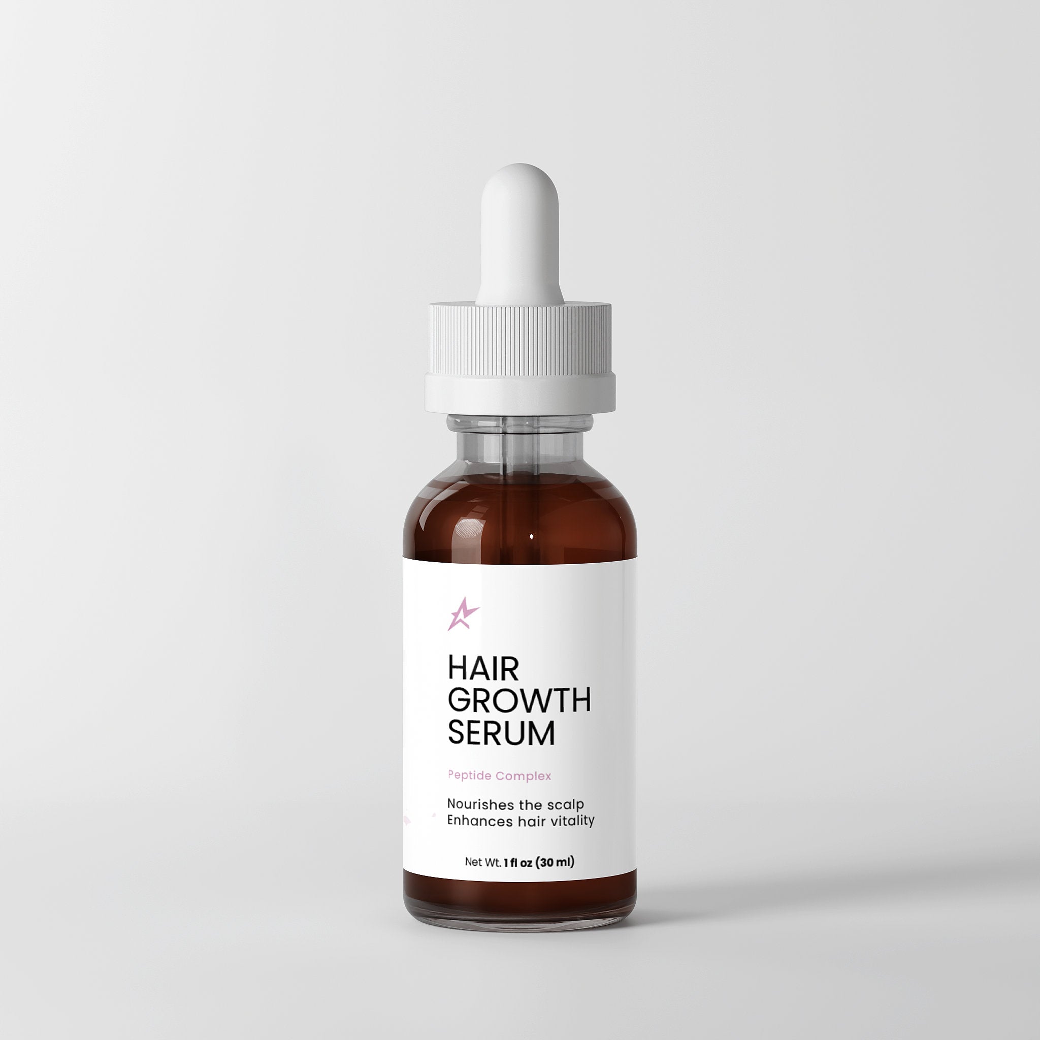 Peptide Hair Growth Serum Pooweris