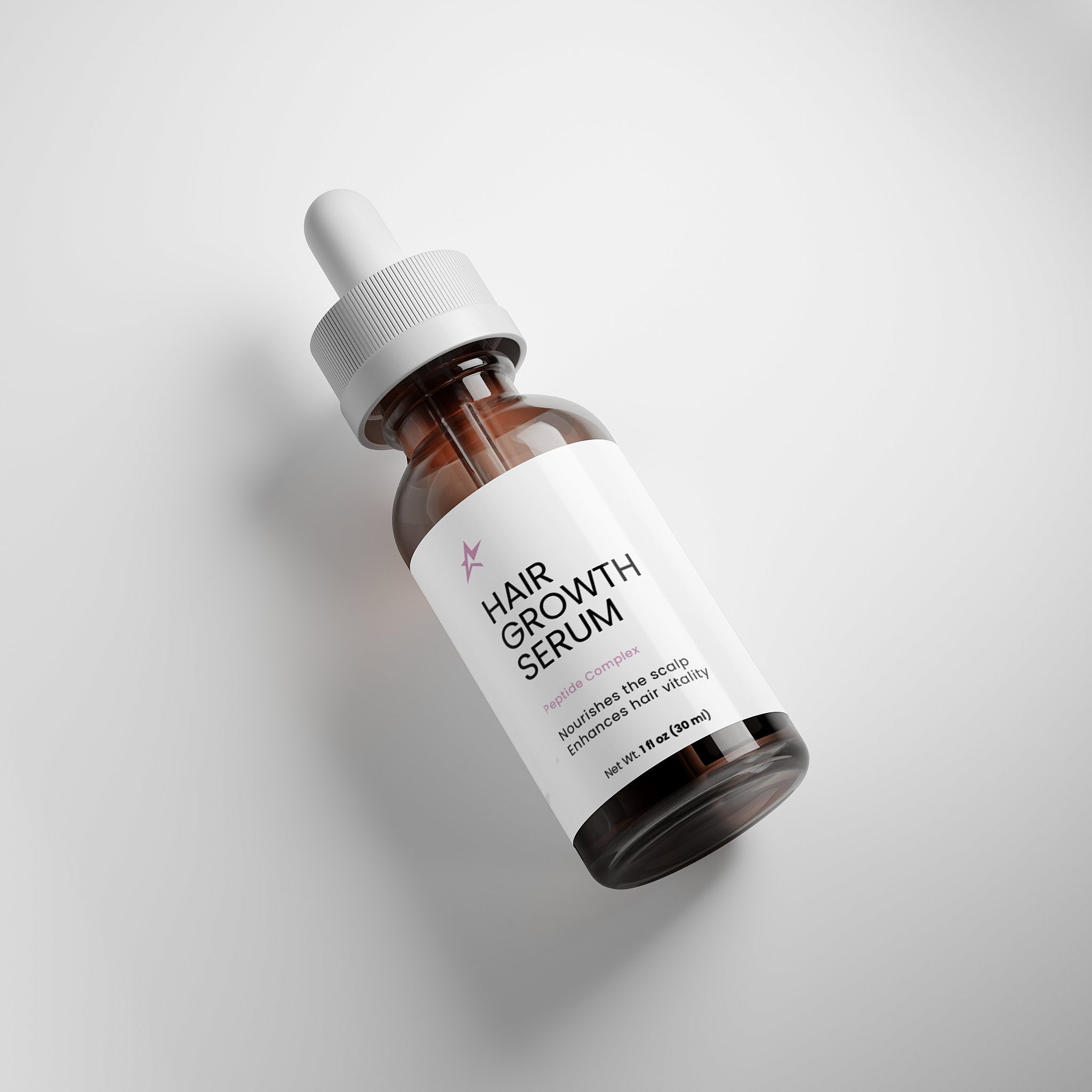 Peptide Hair Growth Serum Pooweris