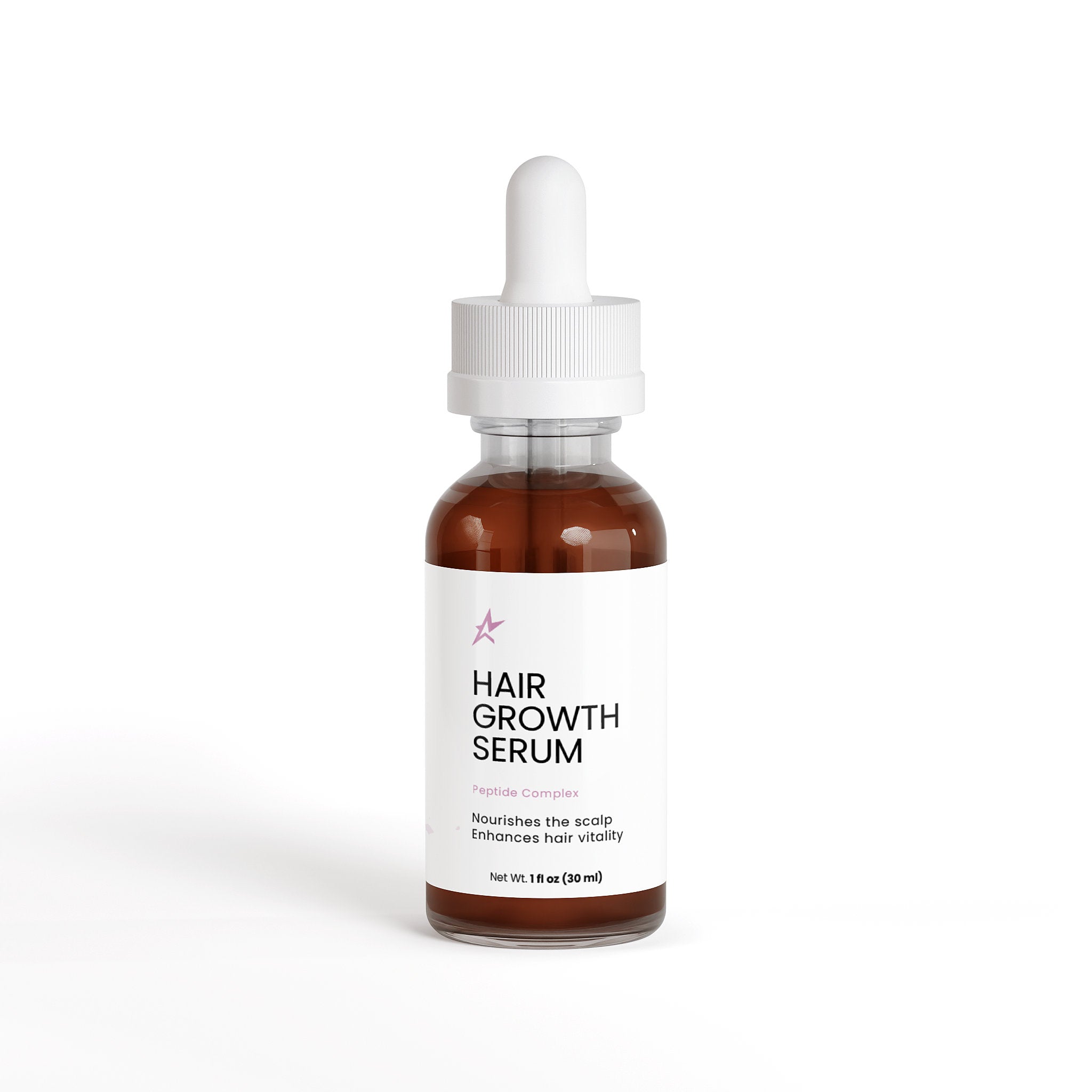 Peptide Hair Growth Serum Pooweris