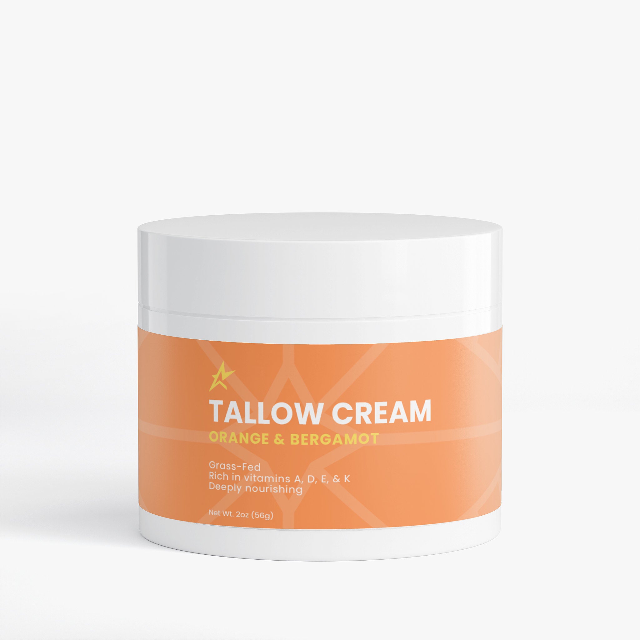 Tallow Cream Orange & Bergamot