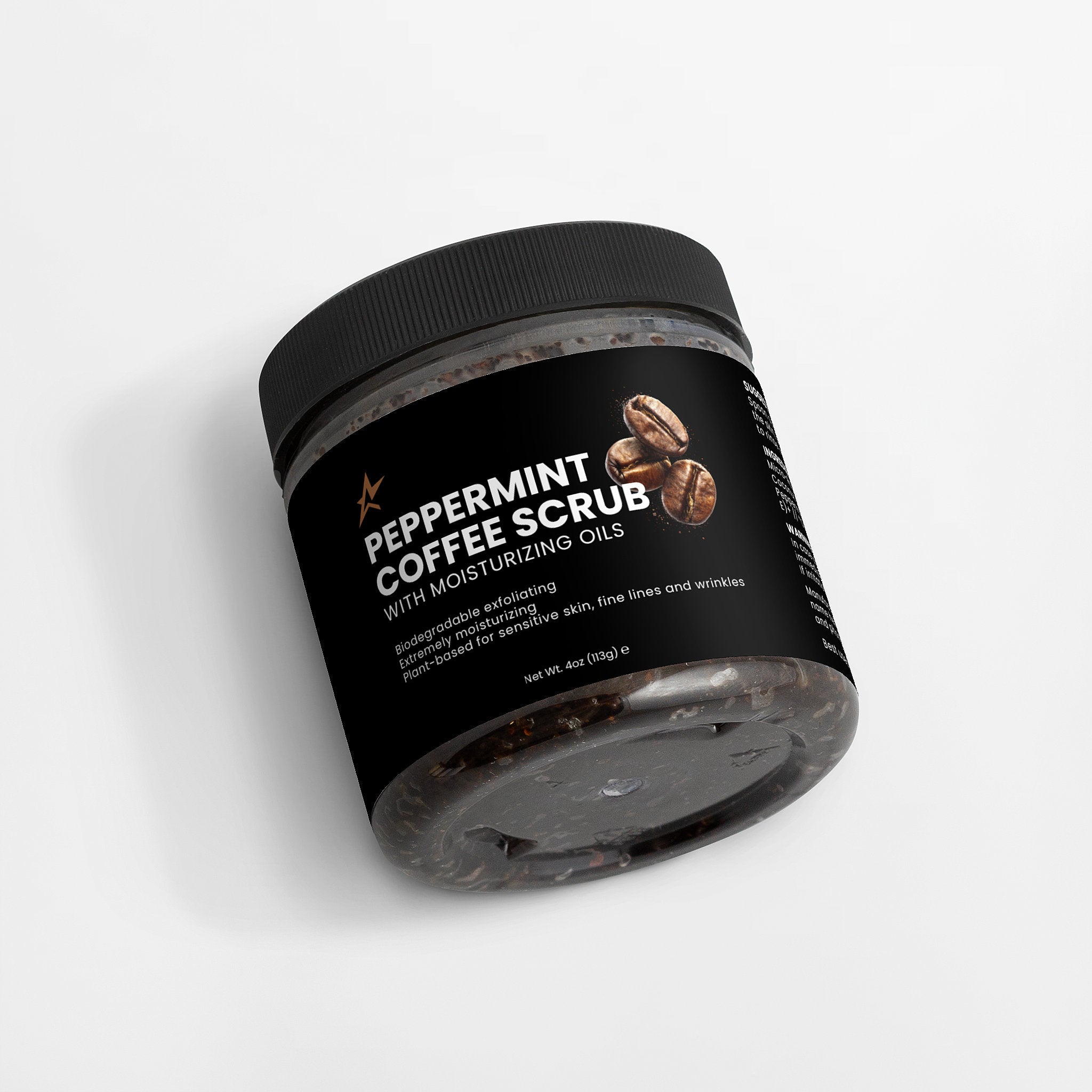 Peppermint Coffee Scrub