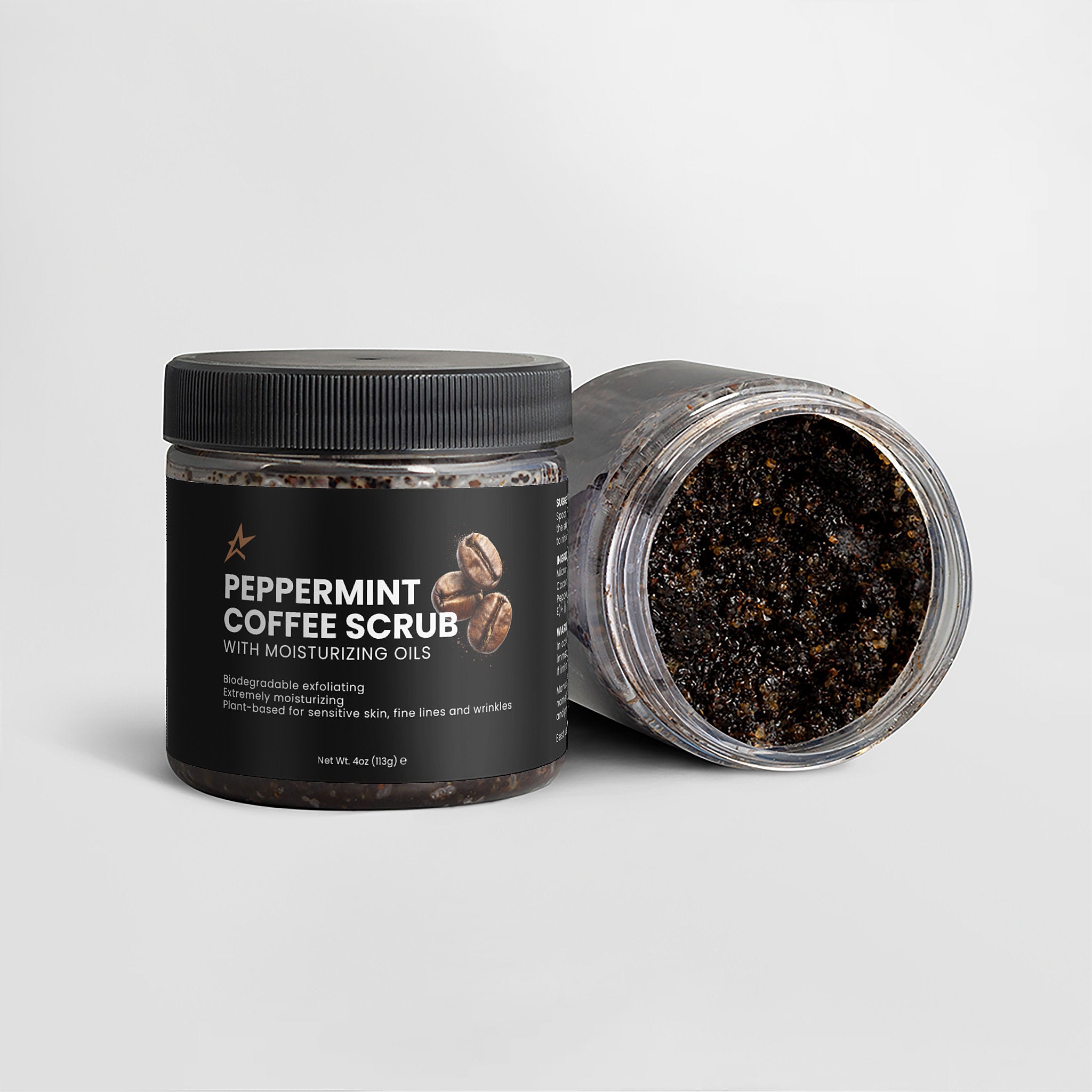 Peppermint Coffee Scrub